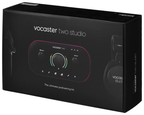 Focusrite Vocaster Two Studio - Zestaw studyjny, podcastowy Focusrite Vocaster Two Studio - Zestaw studyjny, podcastowy