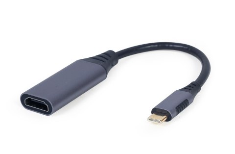 GEMBIRD ADAPTER USB TYP-C DO HDMI NA KABLU SZARY, 15CM