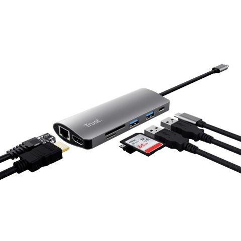 Adapter TRUST DALYX 7-IN-1 USB-C Adapter TRUST DALYX 7-IN-1 USB-C