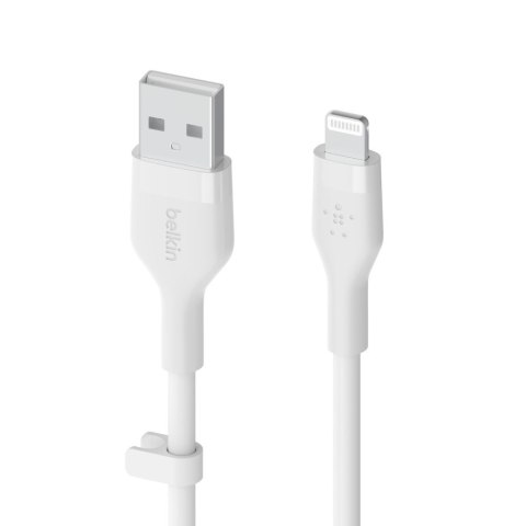 BELKIN KABEL USB-A - LIGHTNING SILICONE 2M BIAŁY BELKIN KABEL USB-A - LIGHTNING SILICONE 2M BIAŁY