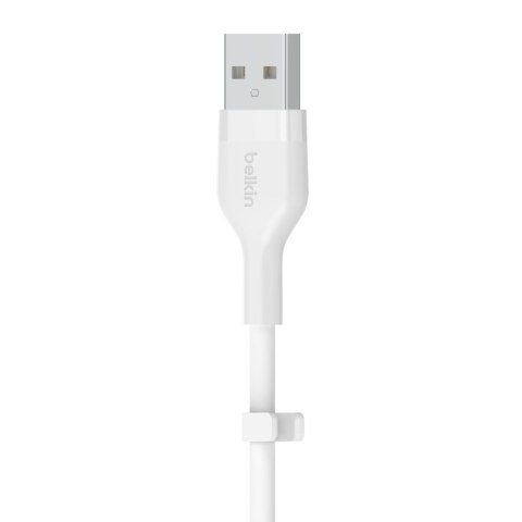 BELKIN KABEL USB-A - LIGHTNING SILICONE 2M BIAŁY BELKIN KABEL USB-A - LIGHTNING SILICONE 2M BIAŁY