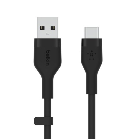BELKIN KABEL USB-A - USB-C SILICONE 3M CZARNY BELKIN KABEL USB-A - USB-C SILICONE 3M CZARNY