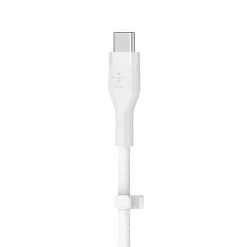 BELKIN KABEL USB-C - LIGHTNING, SILICONE, 2M,BIAŁY BELKIN KABEL USB-C - LIGHTNING, SILICONE, 2M,BIAŁY