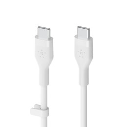 BELKIN KABEL USB-C - USB-C 2.0 SILICONE 2M BIAŁY