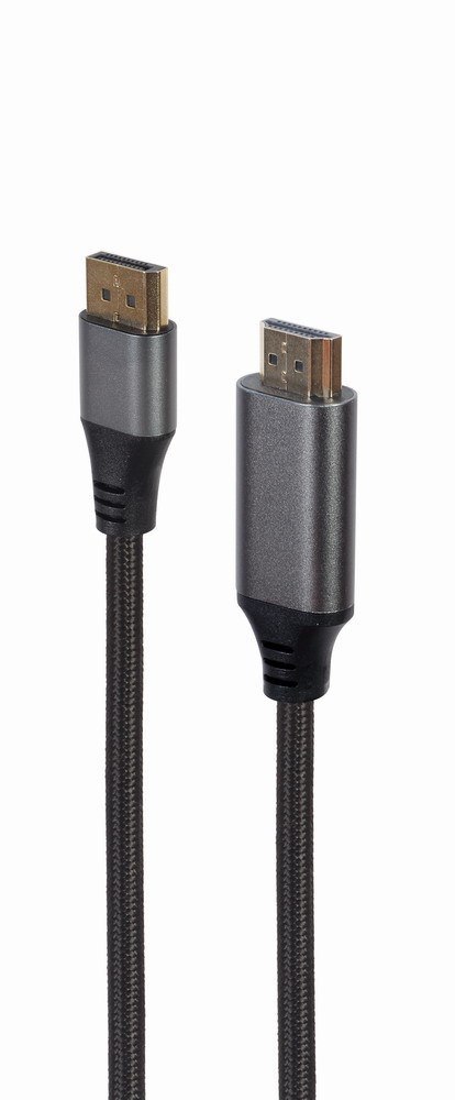 GEMBIRD KABEL DISPLAYPORT M -> HDMI M/M 4K, 1.8M GEMBIRD KABEL DISPLAYPORT M -> HDMI M/M 4K, 1.8M