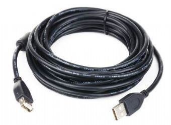 Kabel GEMBIRD CCF-USB2-AMAF-10 (USB 2.0 typu A F - USB 2.0 typu A M; 3m; kolor czarny) Kabel GEMBIRD CCF-USB2-AMAF-10 (USB 2.0 typu A F - USB 2.0 typu A M; 3m; kolor czarny)