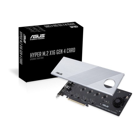 Kontroler ASUS HYPER M.2 X16 GEN 4 CARD Kontroler ASUS HYPER M.2 X16 GEN 4 CARD