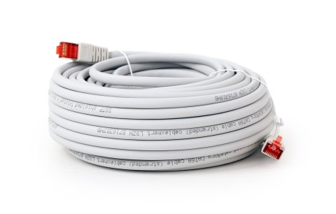 GEMBIRD PATCHCORD SFTP RJ45 KAT.6A LSZH 20M SZARY GEMBIRD PATCHCORD SFTP RJ45 KAT.6A LSZH 20M SZARY