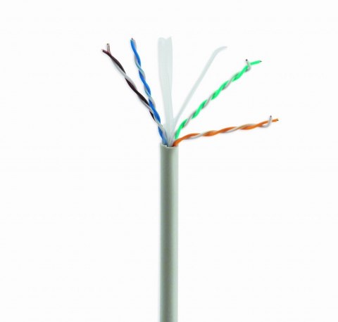 GEMBIRD UTP KABEL DRUT KAT 6 CCA ECA 305M SZARY GEMBIRD UTP KABEL DRUT KAT 6 CCA ECA 305M SZARY