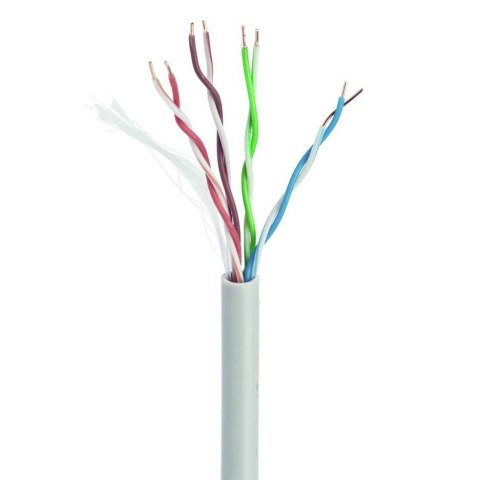 Kabel UTP GEMBIRD UPC-5004E-SOL/100 (UTP; 100m; kat. 5e; kolor szary) Kabel UTP GEMBIRD UPC-5004E-SOL/100 (UTP; 100m; kat. 5e; kolor szary)