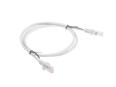 Patchcord UTP Lanberg PCU6-10CC-0100-S (RJ45 - RJ45 ; 1m; UTP; kat. 6; kolor szary)