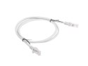 Patchcord U/UTP Lanberg PCU5-10CC-0100-S (RJ45, U/UTP - RJ45, U/UTP ; 1m; UTP; kat. 5e; kolor szary)