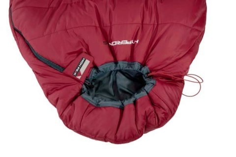 Śpiwór High Peak Hyperion 5 225 x 82 x 52 cm bordowo-szary 23373 Śpiwór High Peak Hyperion 5 225 x 82 x 52 cm bordowo-szary 23373