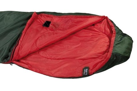 Śpiwór High Peak Lite Pak 1200 225 x 80 x 50 cm zielono-czerwony lewy 23263 Śpiwór High Peak Lite Pak 1200 225 x 80 x 50 cm zielono-czerwony lewy 23263