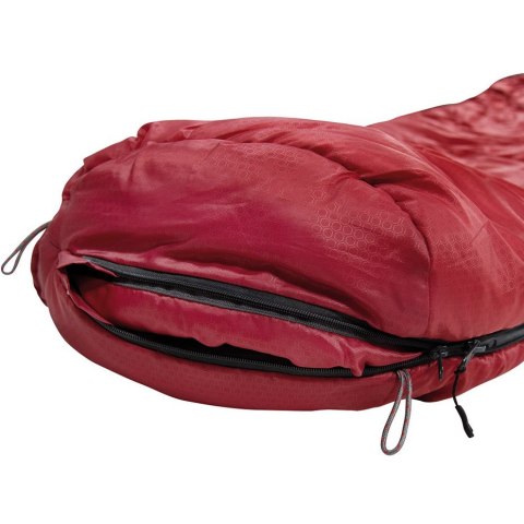 Śpiwór High Peak Redwool 3 L 230 x 85 x 55 cm bordowo-szary lewy 23092 Śpiwór High Peak Redwool 3 L 230 x 85 x 55 cm bordowo-szary lewy 23092