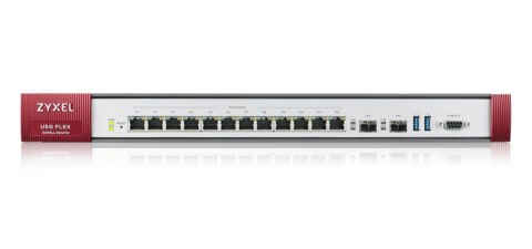 Firewall ZyXEL USGFLEX700-EU0102F (Zyxel USG Flex Firewall 12 Gigabit user-definable ports, 2*SFP, 2* USB / 1 Yr UTM Bundle) Firewall ZyXEL USGFLEX700-EU0102F (Zyxel USG Flex Firewall 12 Gigabit user-definable ports, 2*SFP, 2* USB / 1 Yr UTM Bundle)