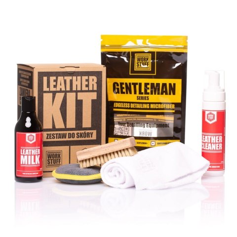 Good Stuff Leather Kit - zestaw do czyszczenia skóry Good Stuff Leather Kit - zestaw do czyszczenia skóry