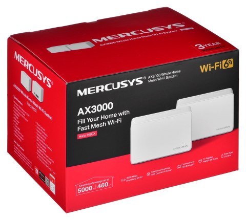 System mesh Mercusys Halo H80X(2-pack) System mesh Mercusys Halo H80X(2-pack)