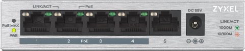 Switch PoE ZyXEL GS1005HP-EU0101F (5x 10/100/1000Mbps) Switch PoE ZyXEL GS1005HP-EU0101F (5x 10/100/1000Mbps)