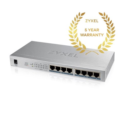 Switch PoE ZyXEL GS1008HP-EU0101F (8x 10/100/1000Mbps) Switch PoE ZyXEL GS1008HP-EU0101F (8x 10/100/1000Mbps)