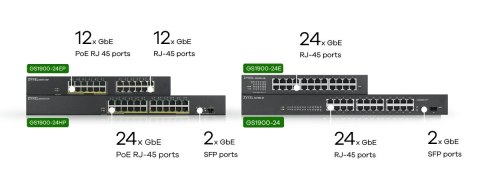 Switch ZyXEL GS1900-24EP-EU0101F Switch ZyXEL GS1900-24EP-EU0101F