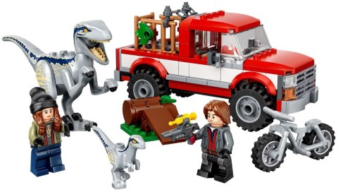 LEGO Jurassic World 76946 Schwytanie welociraptorów Blue i Bety LEGO Jurassic World 76946 Schwytanie welociraptorów Blue i Bety
