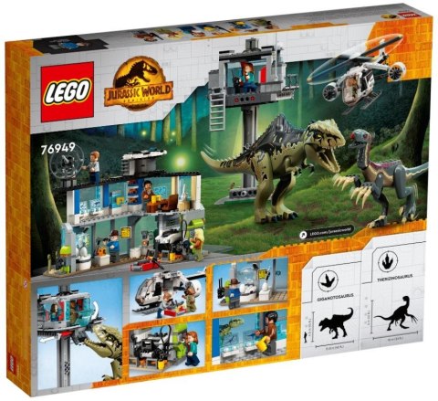 LEGO Jurassic World 76949 Atak giganotozaura i terizinozaura LEGO Jurassic World 76949 Atak giganotozaura i terizinozaura