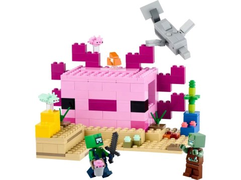 LEGO Minecraft 21247 Dom aksolotla LEGO Minecraft 21247 Dom aksolotla