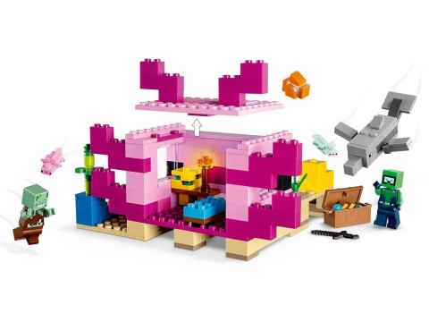 LEGO Minecraft 21247 Dom aksolotla LEGO Minecraft 21247 Dom aksolotla