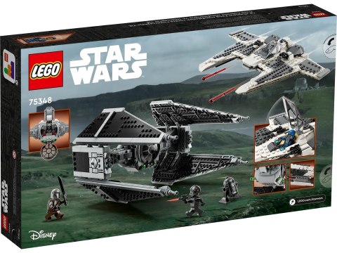 LEGO Star Wars 75348 Mandaloriański myśliwiec Fang Fighter kontra TIE Interceptor LEGO Star Wars 75348 Mandaloriański myśliwiec Fang Fighter kontra TIE Interceptor