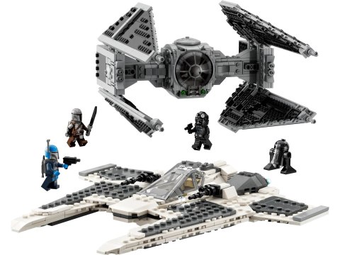 LEGO Star Wars 75348 Mandaloriański myśliwiec Fang Fighter kontra TIE Interceptor LEGO Star Wars 75348 Mandaloriański myśliwiec Fang Fighter kontra TIE Interceptor