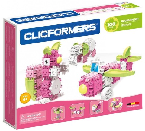 Klocki konstrukcyjne CLICFORMERS - Zestaw 100 el. - Blossom Klocki konstrukcyjne CLICFORMERS - Zestaw 100 el. - Blossom