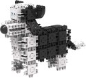 Klocki konstrukcyjne CLICFORMERS - Zestaw 123 el. - PSY (9 w 1): Border Collie, Buldog Francuski, Pudel, Owczarek niemiecki, Jam