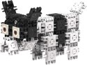 Klocki konstrukcyjne CLICFORMERS - Zestaw 123 el. - PSY (9 w 1): Border Collie, Buldog Francuski, Pudel, Owczarek niemiecki, Jam