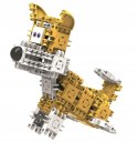 Klocki konstrukcyjne CLICFORMERS - Zestaw 74 el. - Psy (3 w 1): Golden Retriever, Shiba, Welsh Corgi