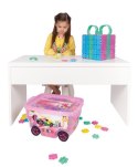 Klocki konstrukcyjne CLICS - Zestaw 400 el. (15w1) Rollerbox GLITTER