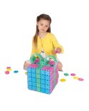Klocki konstrukcyjne CLICS - Zestaw 400 el. (15w1) Rollerbox GLITTER