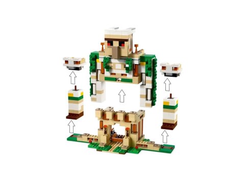 LEGO Minecraft 21250 Forteca żelaznego golema LEGO Minecraft 21250 Forteca żelaznego golema