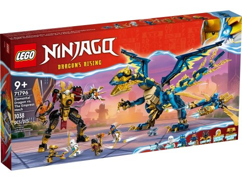 LEGO Ninjago 71796 Smok żywiołu kontra mech cesarzowej LEGO Ninjago 71796 Smok żywiołu kontra mech cesarzowej