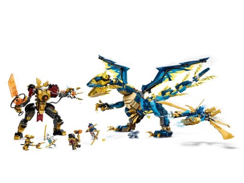 LEGO Ninjago 71796 Smok żywiołu kontra mech cesarzowej LEGO Ninjago 71796 Smok żywiołu kontra mech cesarzowej