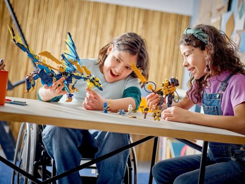 LEGO Ninjago 71796 Smok żywiołu kontra mech cesarzowej LEGO Ninjago 71796 Smok żywiołu kontra mech cesarzowej