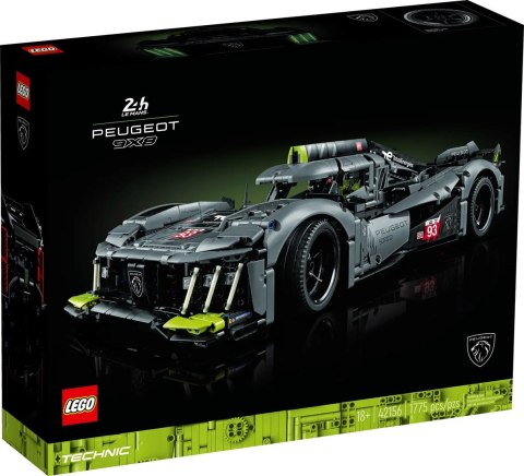 LEGO Technic 42156 PEUGEOT 9X8 24H Le Mans Hybrid LEGO Technic 42156 PEUGEOT 9X8 24H Le Mans Hybrid