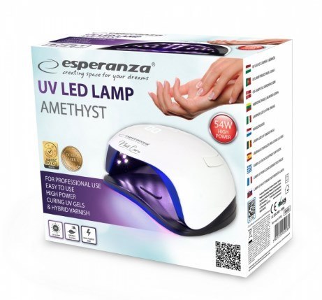 Lampa Esperanza AMETHYST EBN005 (kolor biały) Lampa Esperanza AMETHYST EBN005 (kolor biały)