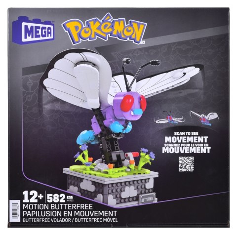 MEGA Pokemon Butterfree Funkcja Ruchu HKT22 MEGA Pokemon Butterfree Funkcja Ruchu HKT22