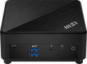 MSI Cubi 5 12M-004EU i3-1215U 8GB SSD256GB M.2 Win11 Pro Black