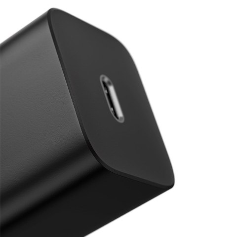 BASEUS ŁADOWARKA SIECIOWA Z KABLEM USB-C DO LIGHTNING 1M 20W TZCCSUP-B01 CZARNY BASEUS ŁADOWARKA SIECIOWA Z KABLEM USB-C DO LIGHTNING 1M 20W TZCCSUP-B01 CZARNY