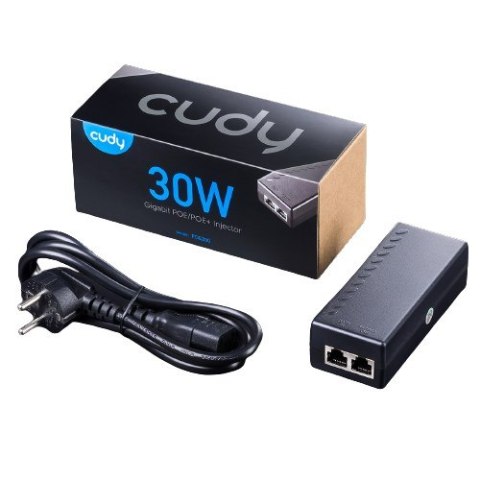 Injector CUDY POE200 Gigabit PoE+/PoE 30W Injector CUDY POE200 Gigabit PoE+/PoE 30W