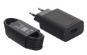 Motorola Charger TurboPower 20W USB-A w/ 1m USB-C cable, Black