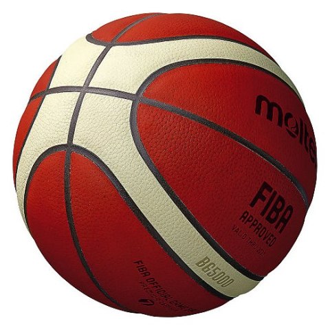 Piłka do koszykówki Molten B6G5000 FIBA rozm. 6 Piłka do koszykówki Molten B6G5000 FIBA rozm. 6