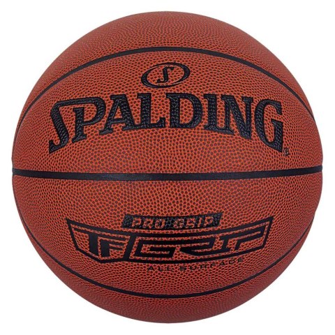 Piłka do koszykówki Spalding Pro Grip brązowa rozm. 7 76874Z Piłka do koszykówki Spalding Pro Grip brązowa rozm. 7 76874Z